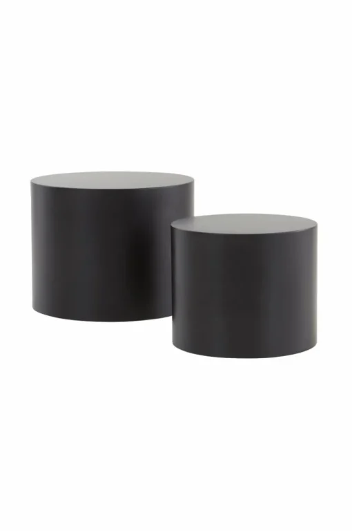 CILIN Sidobord 2-pack ø 38 Cm, ø 48 Cm