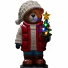 Liten Teddybjörn LED Höjd 38,5 Cm