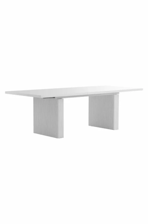 PALANZO Matbord Med Iläggsskiva 105x196+45 Cm