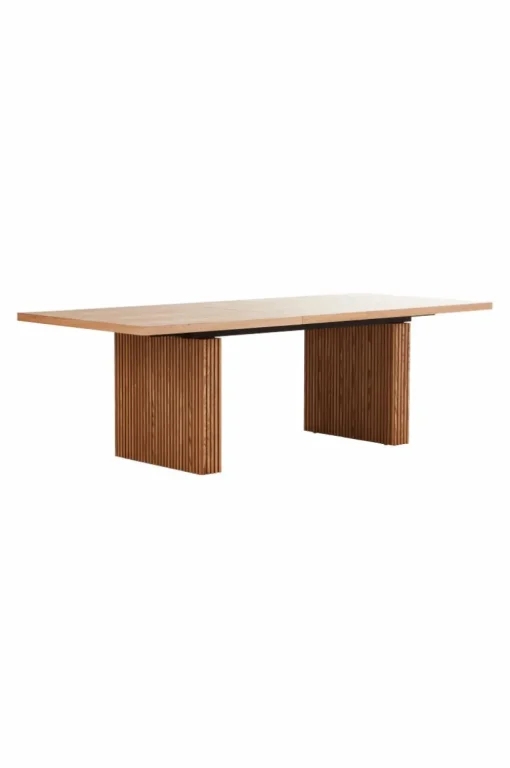 PALANZO Matbord Med Iläggsskiva 105x196+45 Cm