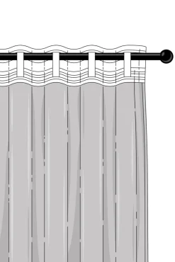 SADIE Multifunktionsgardin 2-pack
