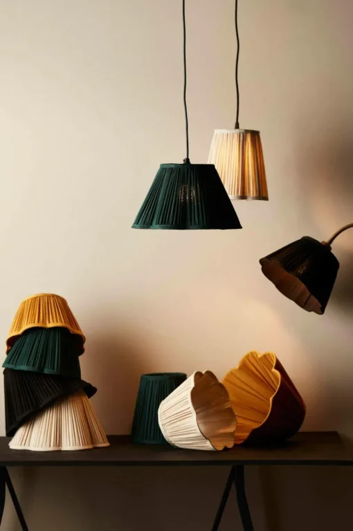 Toppringskärm Siv Plissé 25 Cm